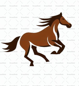 Galoppierendes Pferd